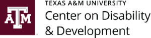 Texas A&M Center on DD Logo